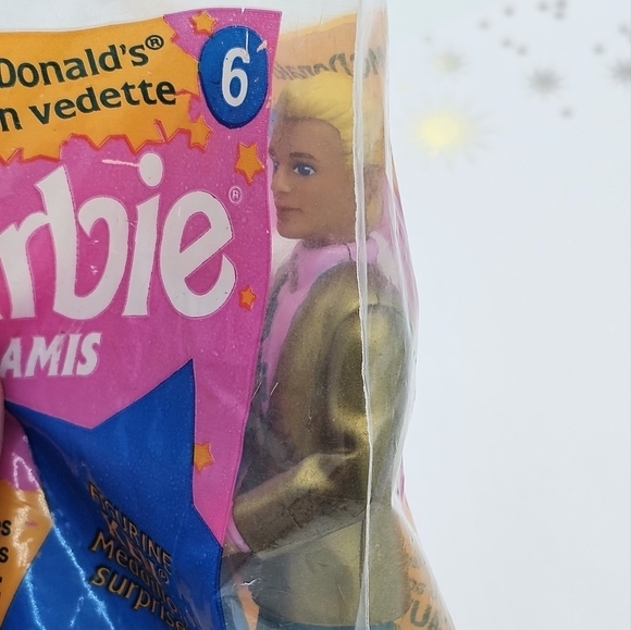 McDonald's Barbie and Friends Locket Surprise Ken Happy Meal Toy - Picture 5 of 5